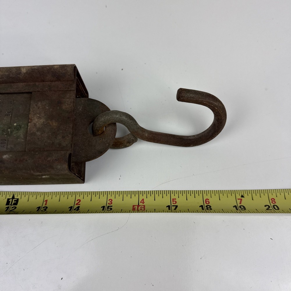 Antique Hanson 160Lb Hanging Scale