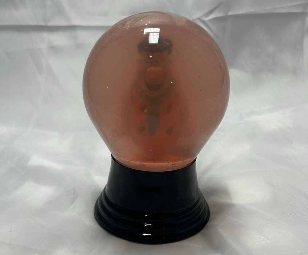 Vintage Vienna Snow Globe Fred Flintstone 5”