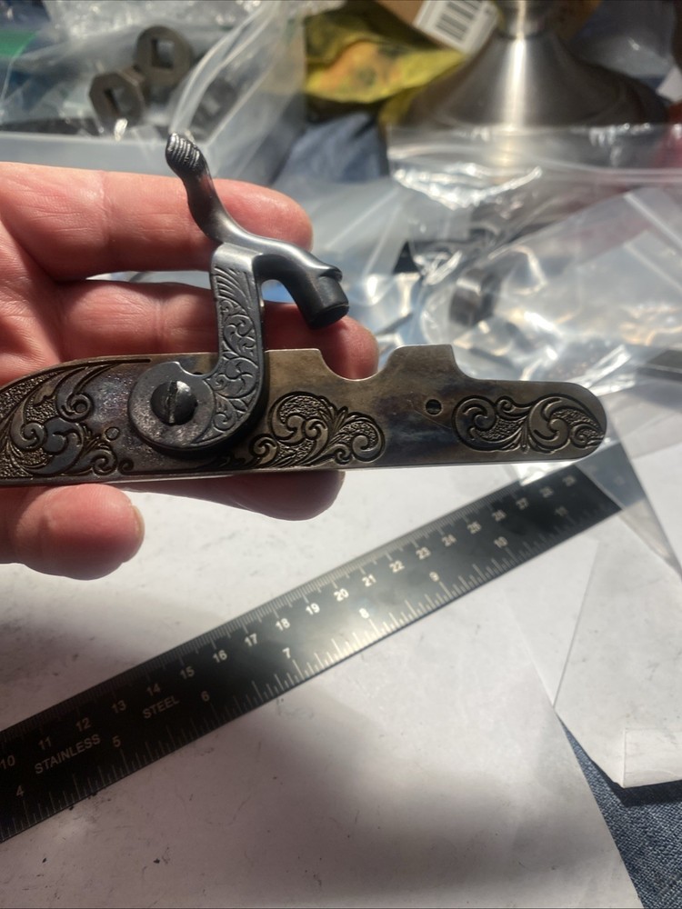 CVA, Hawken Muzzleloader Lock, Bolt, Washer. (Hammer Spurr to clear a Scope)