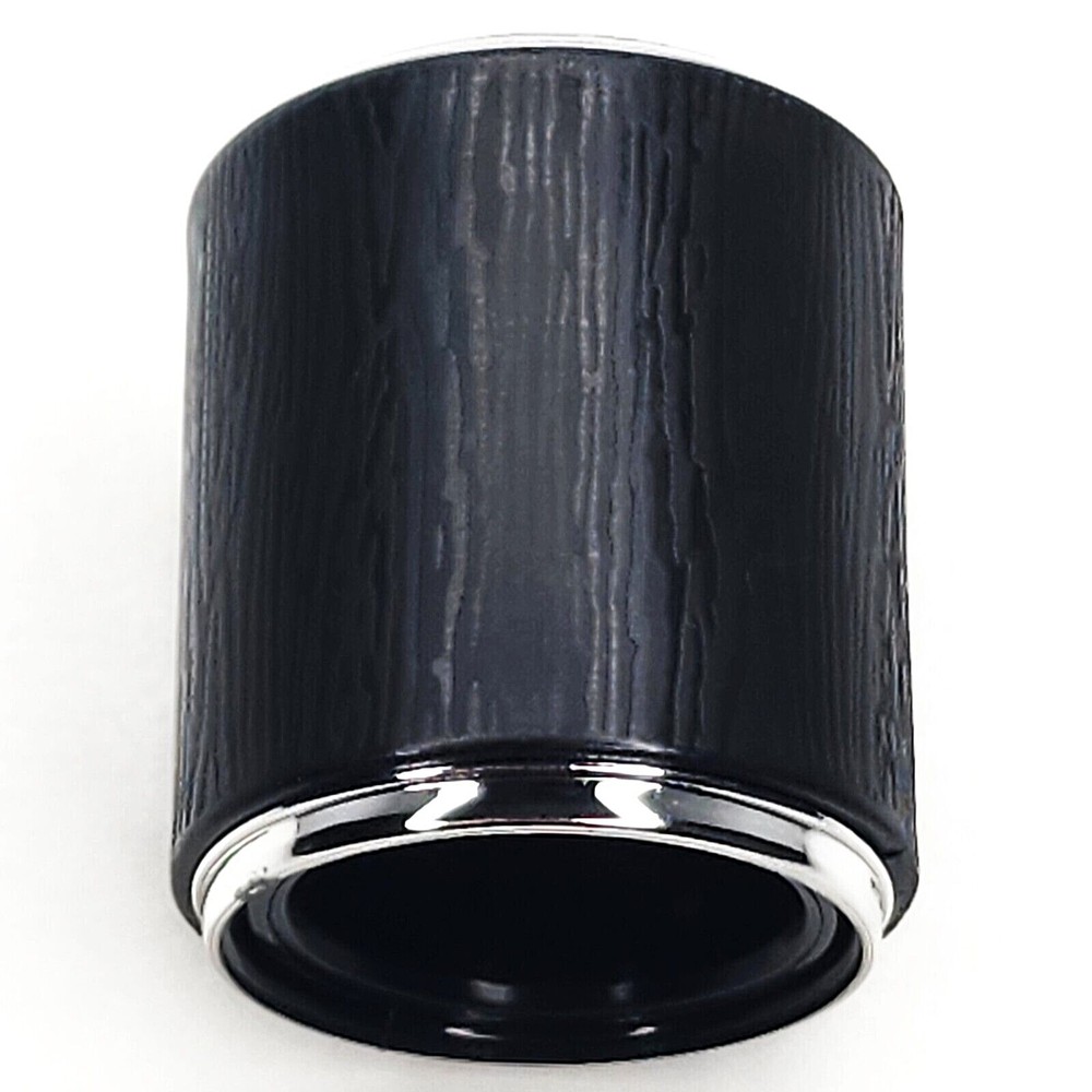 30ml 1oz Empty Thick Glass Perfume Black Silver Cap Spray Bottles Atomizer