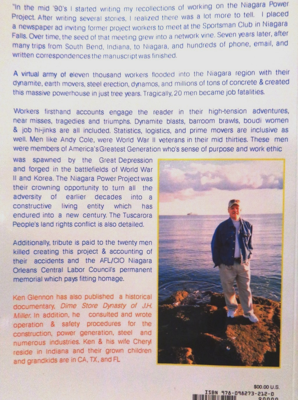 Hard Hats of Niagara by Ken Glennon Niagara Power Project Dam Construction