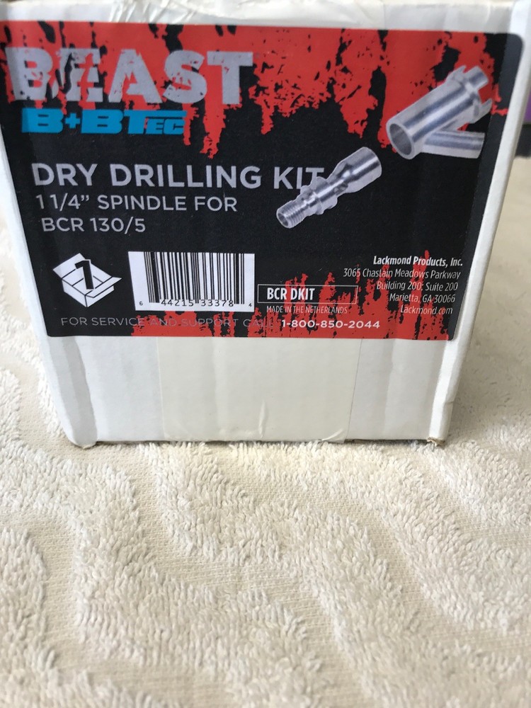 LACKMOND BCR DKIT - BEAST HAND HELD CORE DRILL ACCESSORY DRY DRILLING KIT 130/5