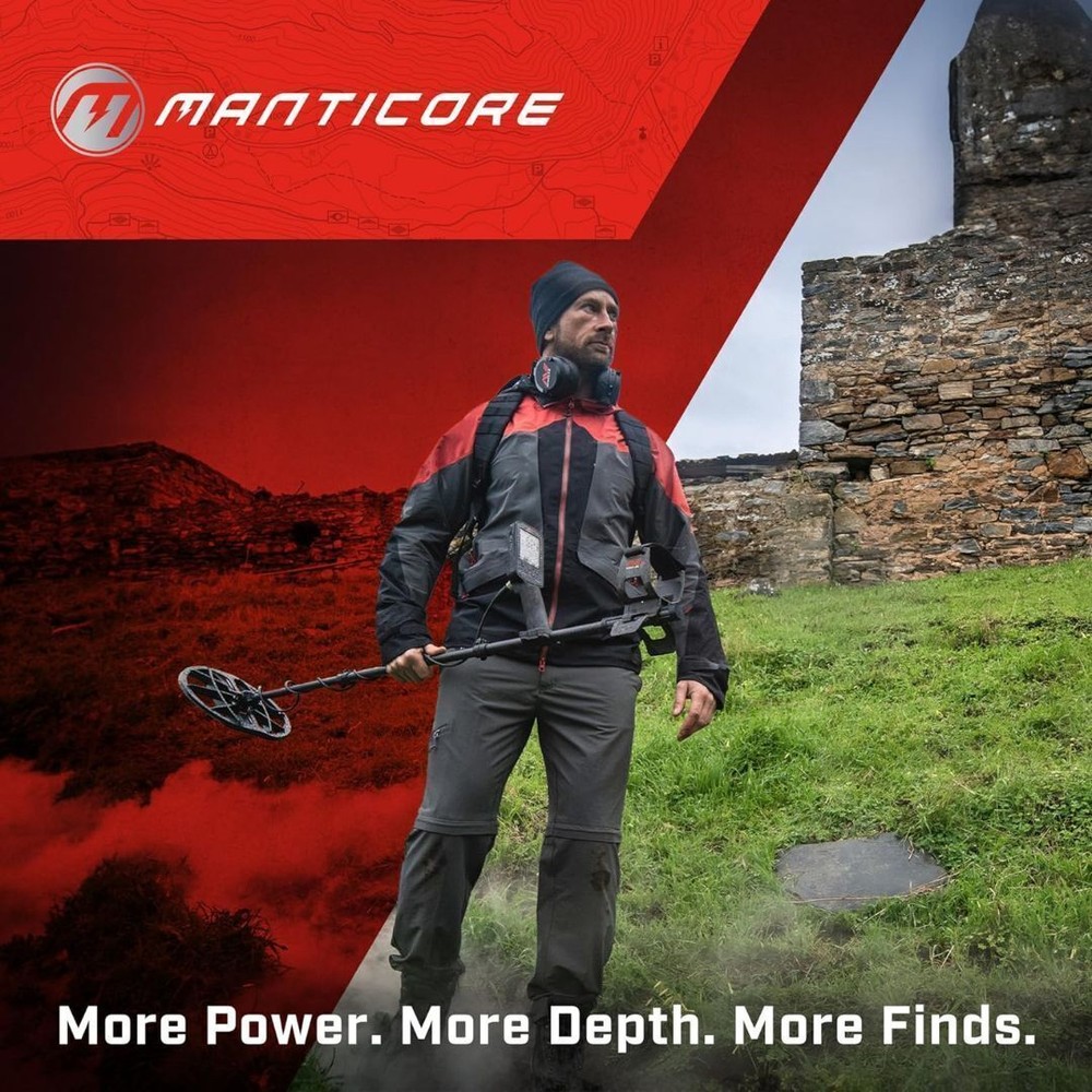 Minelab Manticore Multi IQ Plus Waterproof Metal Detector