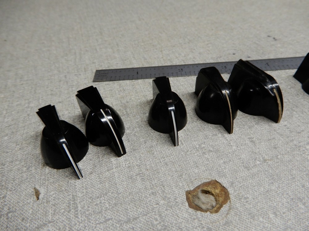 Chicken Head Knobs for 1/4 Shafts Some with Set Screws Some Daka-Ware