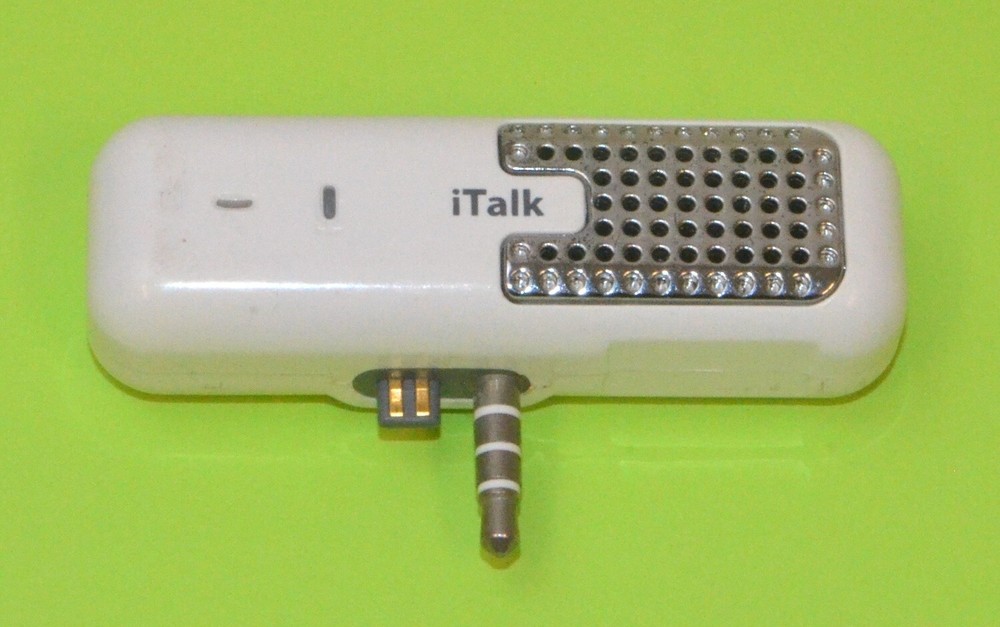 Griffin iTalk Voice Recorder for iPods w/ 30-Pin Dock Connector *Used* 4020-TALK