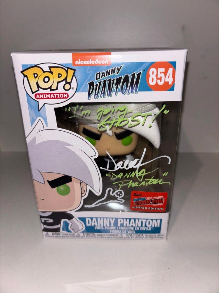 Danny Phantom NYCC 2020 Funko #854 - Danny Phantom - JSA Signed by David Kaufman