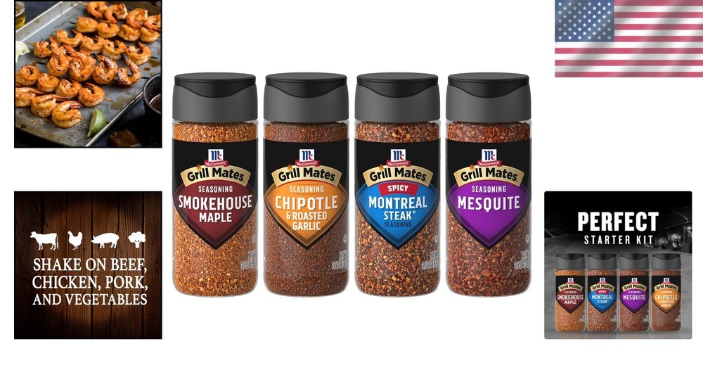 Unique Blends Grill Mates 4 CT
