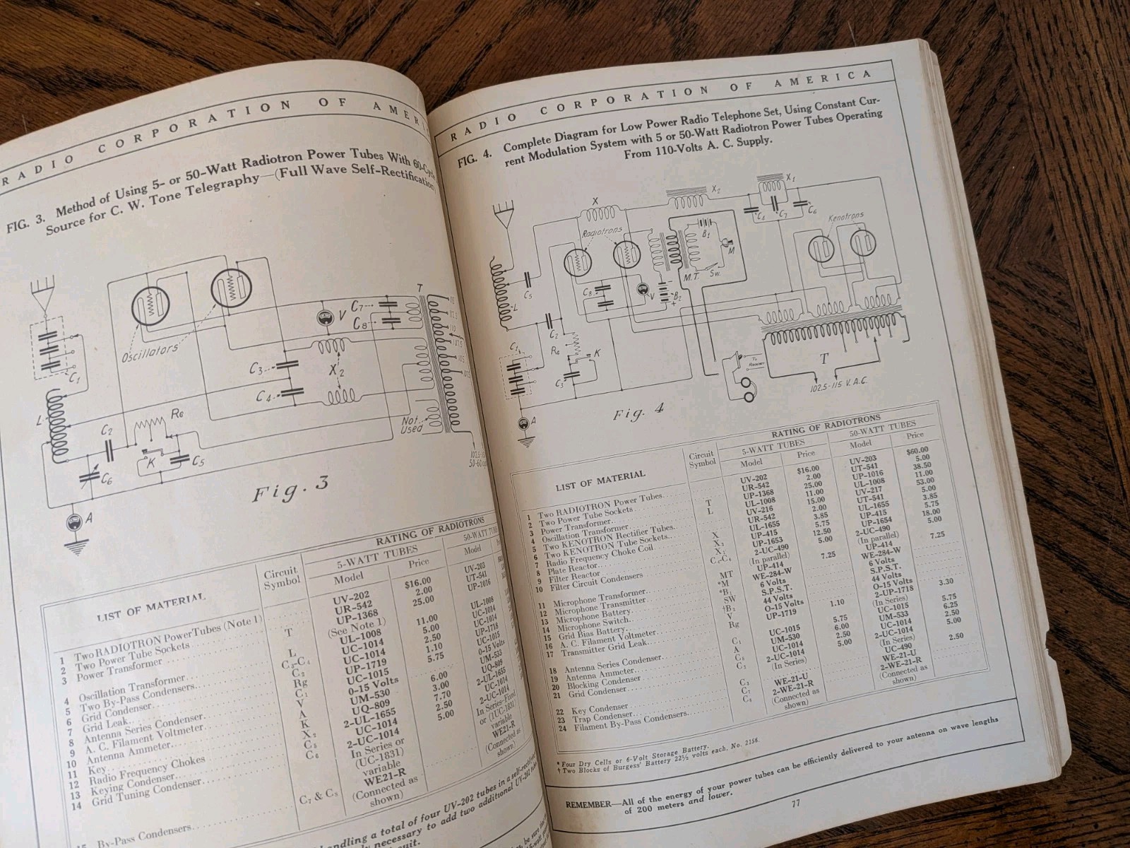 1922 RCA Radio Enters The Home ( Cover Missing )