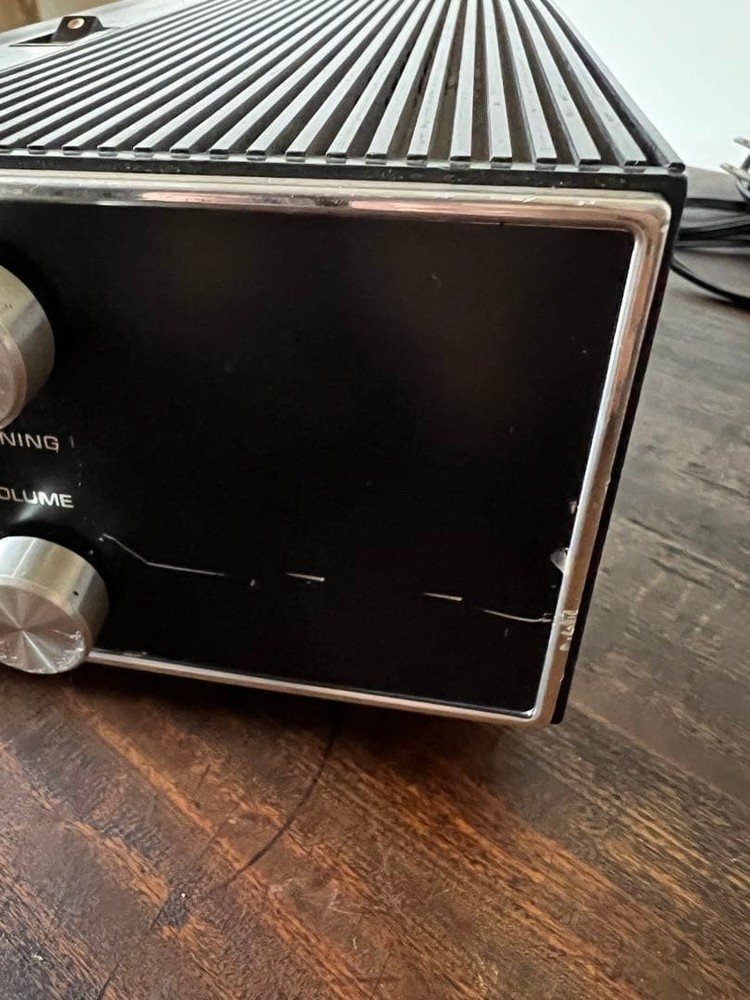 Flapping clock radio clock Showa retro junk