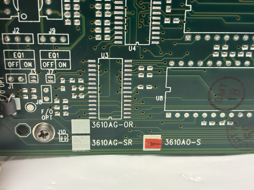 LEITCH 3610AO-S DIGI BUS AES/EBU AUDIO OUTPUT MODULE TESTED WORKING