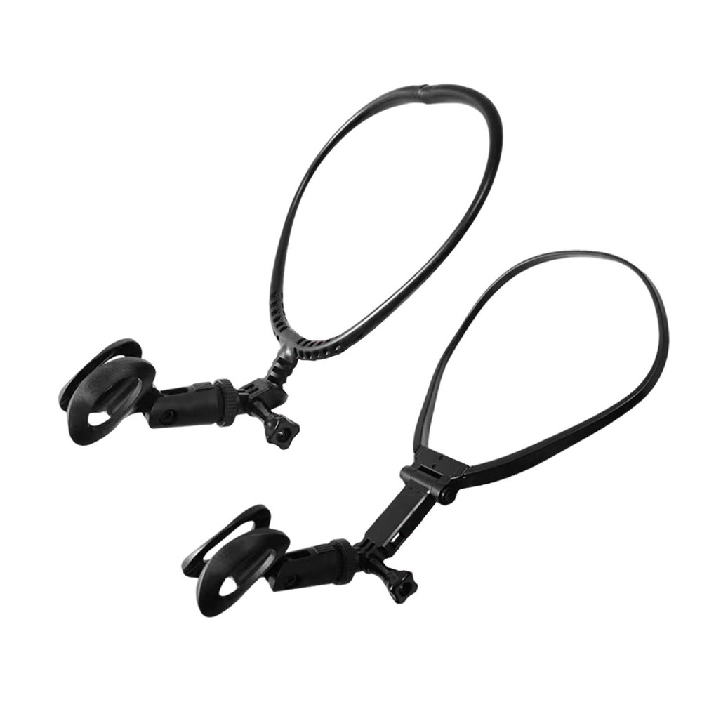 Neck Mounted Microphone Bracket Hands Free Adjustable Portable for Singers