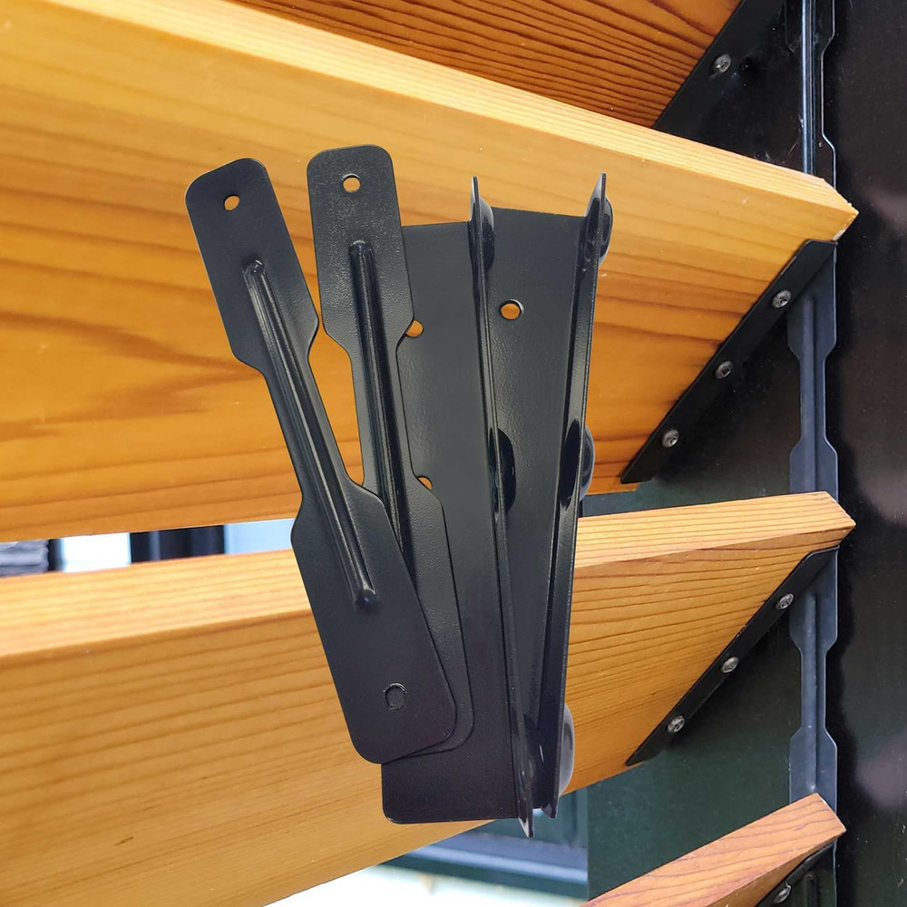 Deck Sunblind System 11060, Louvers Bracket Shutter Hardware Kit, up to 11 Board
