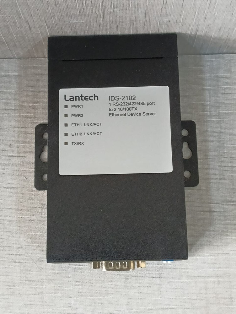 Lantech IDS-2102 Pioneering lndustrial & IP Networks / Ethernet Device Server