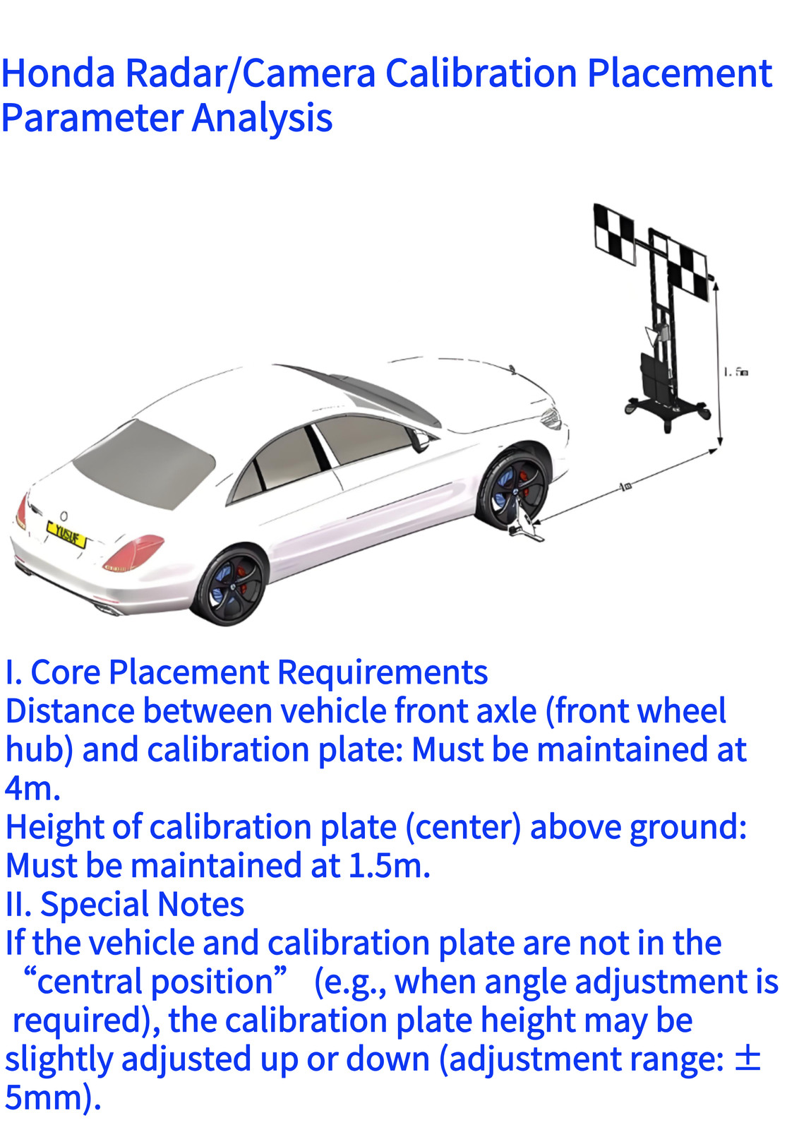 OEM FRONT CRUISE CONTROL RADAR SENSOR 36803-TLA-A06 For 2017-2019 HONDA CR-V