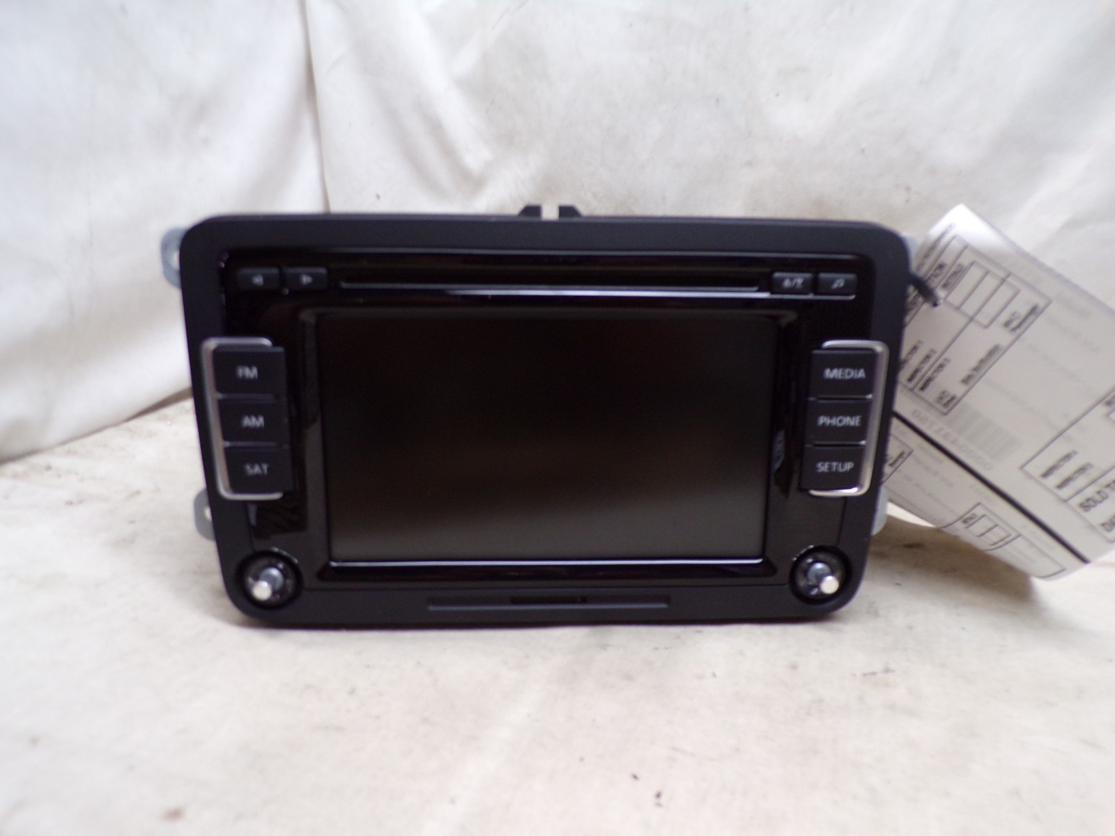 10-16 Volkswagen RNS315 Beetle Golf Radio Cd Gps Navigation 1K0035180 PARTS ONLY