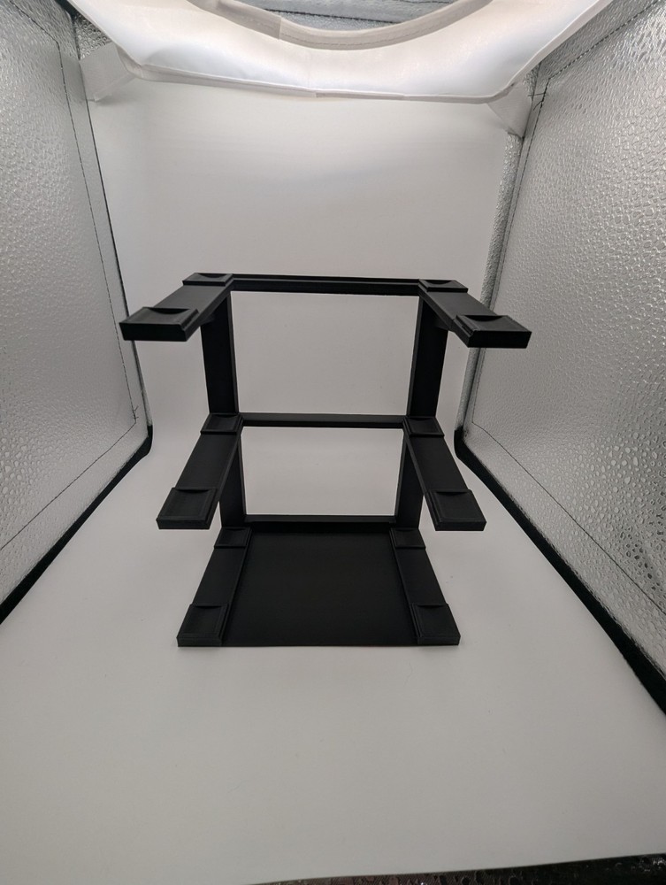 3D Printed 3 Tier 1/24 Diecast Display Stand (Black)