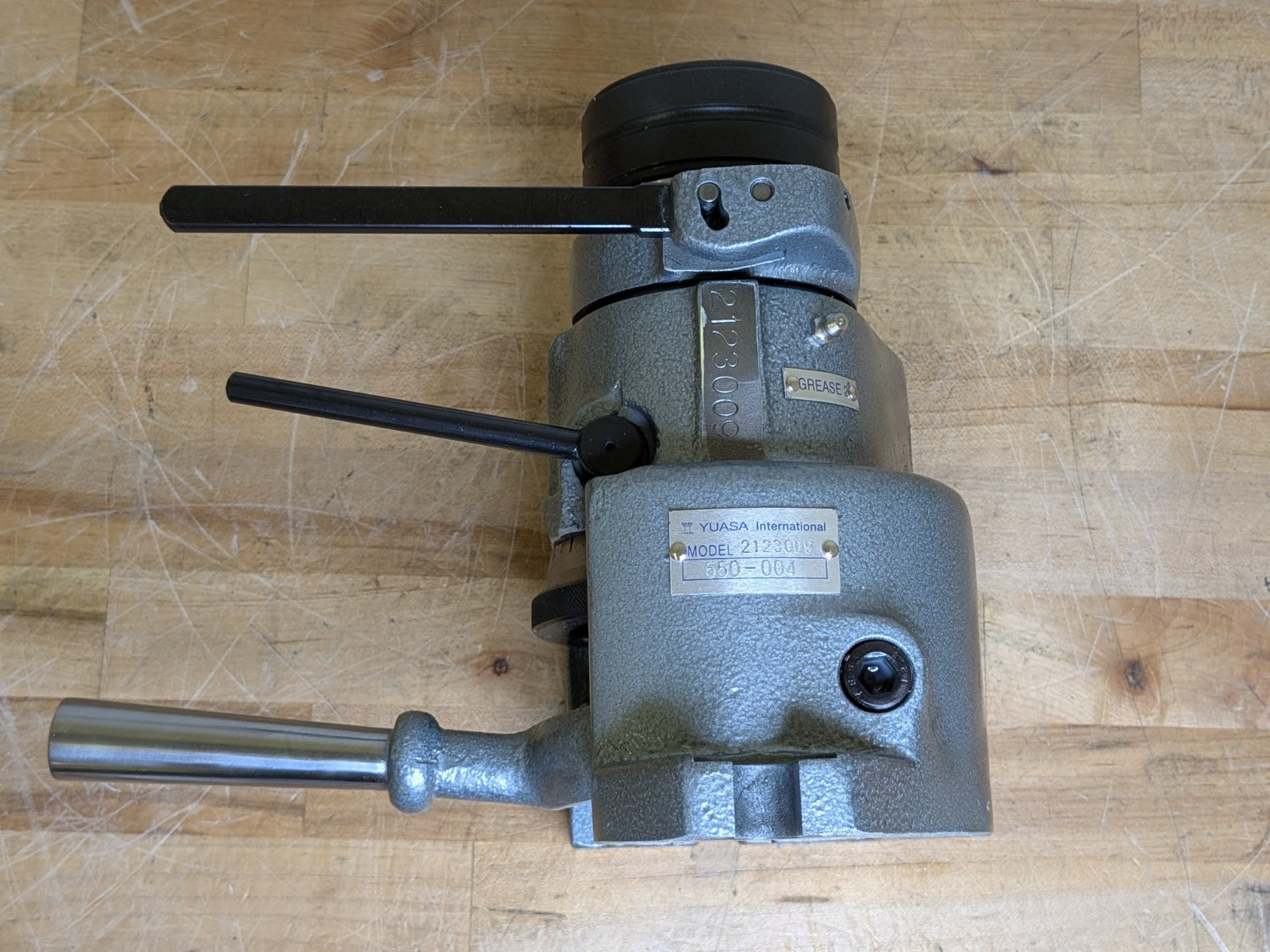 Yuasa Horizontal / Vertical 5C Collet Index Fixture 24 Increment 550-004