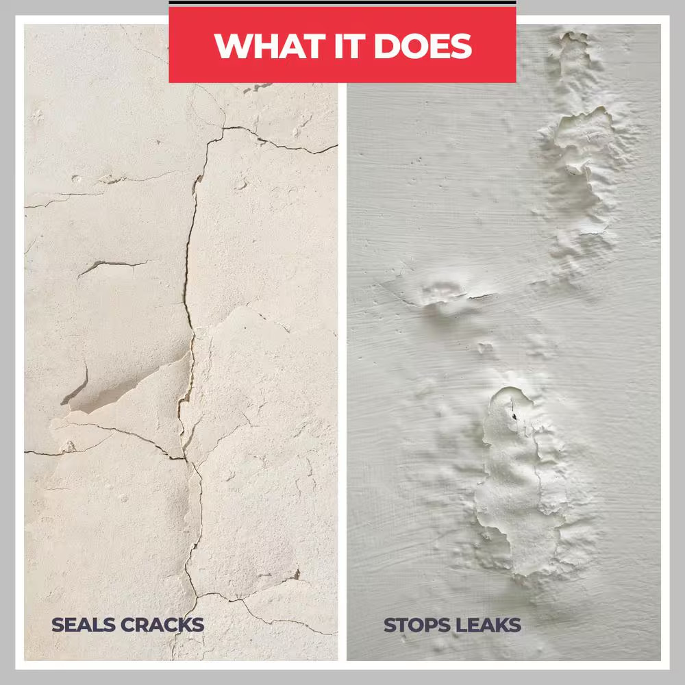 Siliconizer Crack Filler 1 Qt. White Elastomeric Roof Patch
