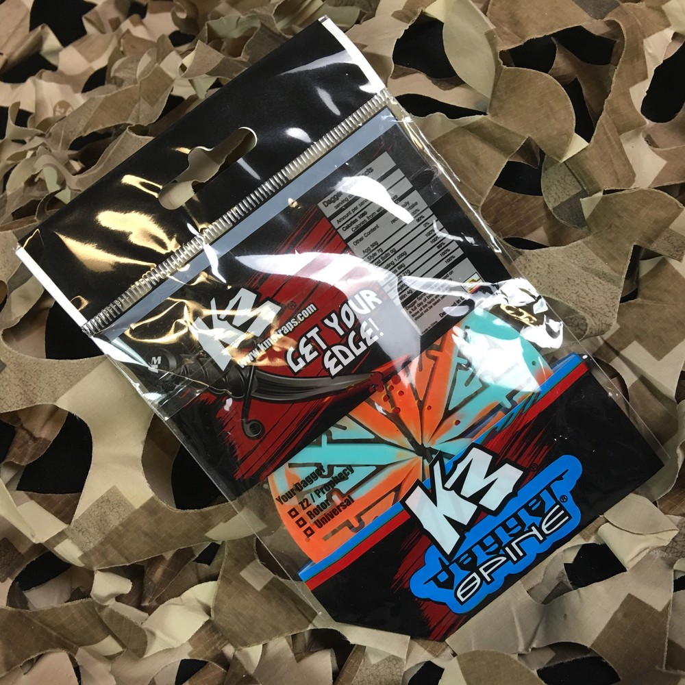 NEW KM Rotor Loader DAGGER Spine Speed Feed Quick Feed System - Dolphin Orange