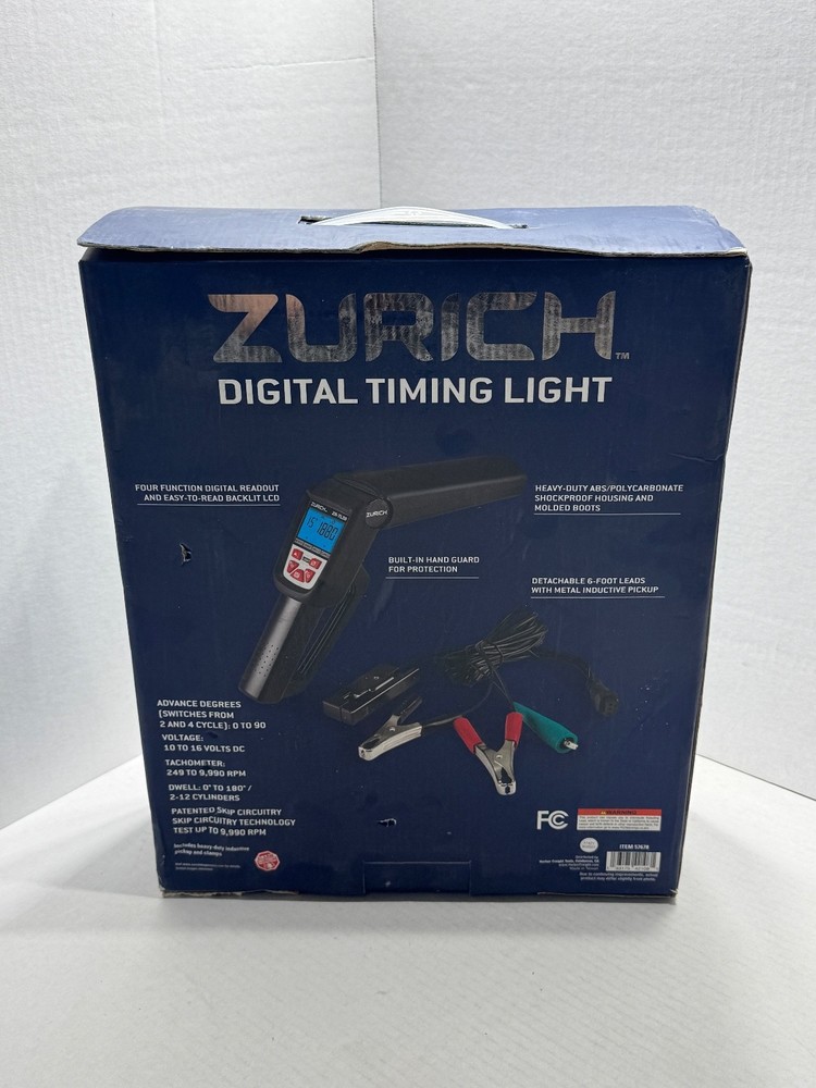 ZURICH [57678] PROFESSIONAL DIAGNOSTICS [4-FUNCTION] DIGITAL TIMING LIGHT