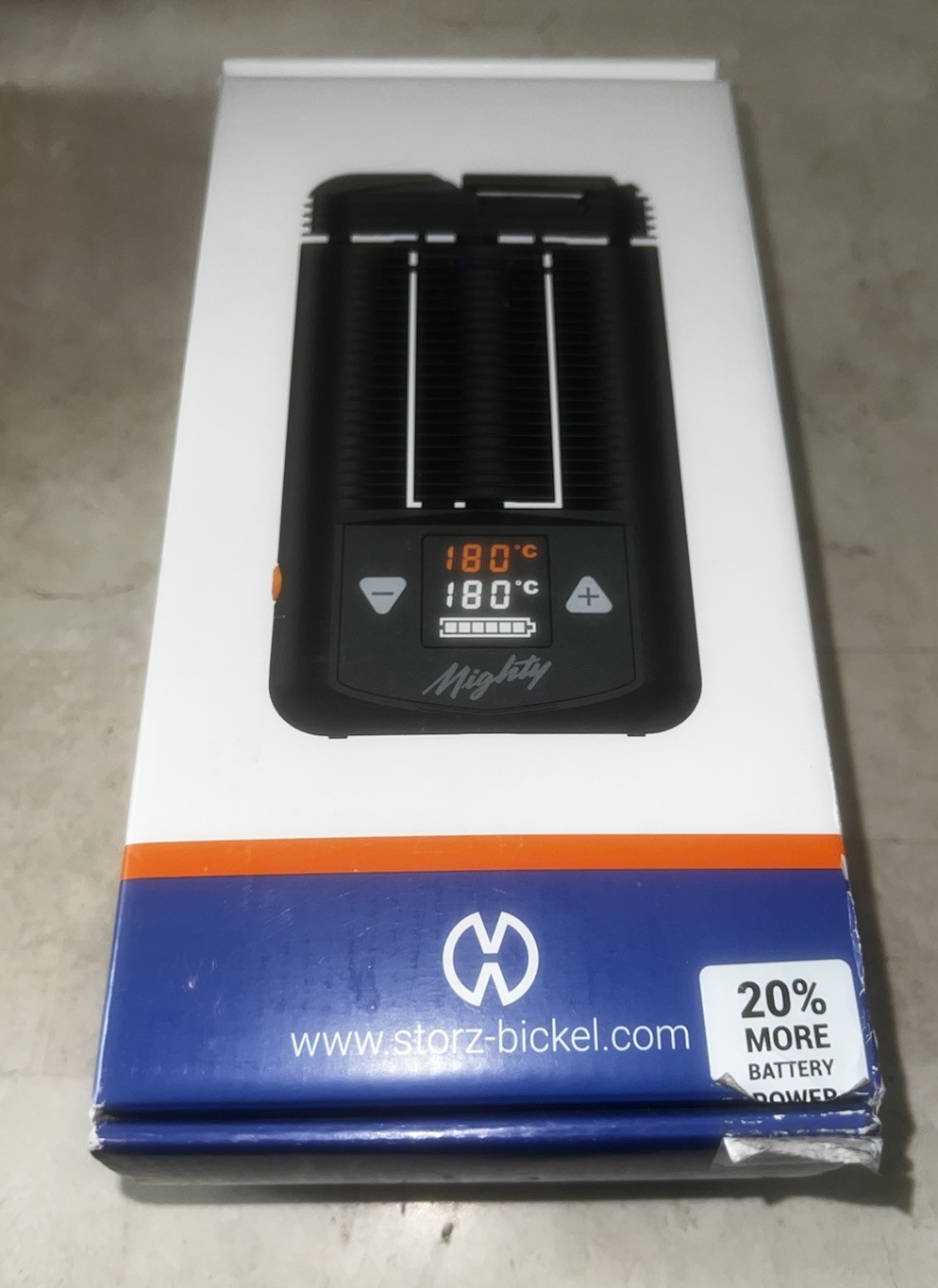 Storz Bickel Mighty With Original Box Manual & AC Adapter