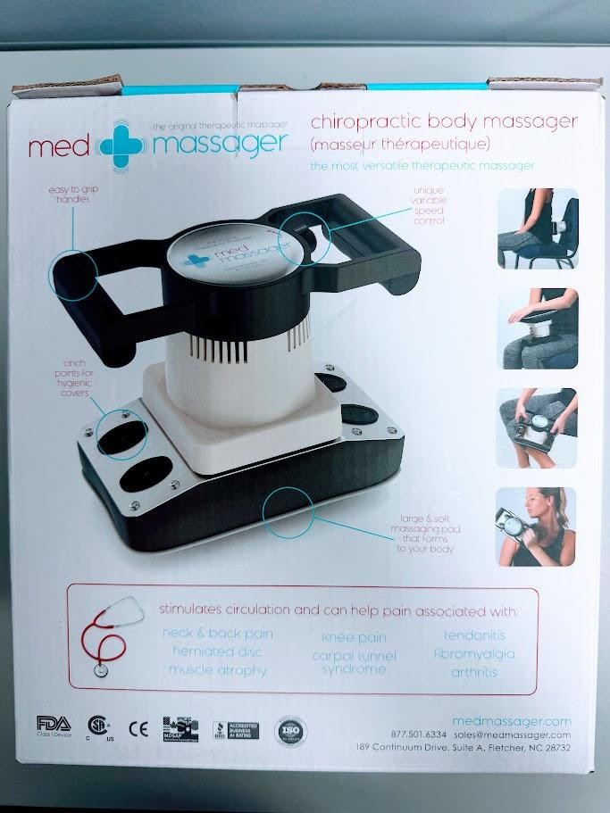 MedMassager Body Massager Plus MMB04B | NIB
