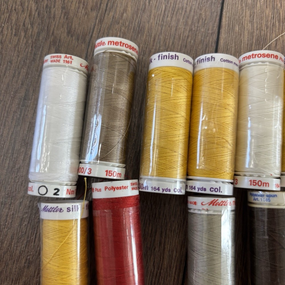 Acrylic Thread Organizer Storage Box with NEW Thread