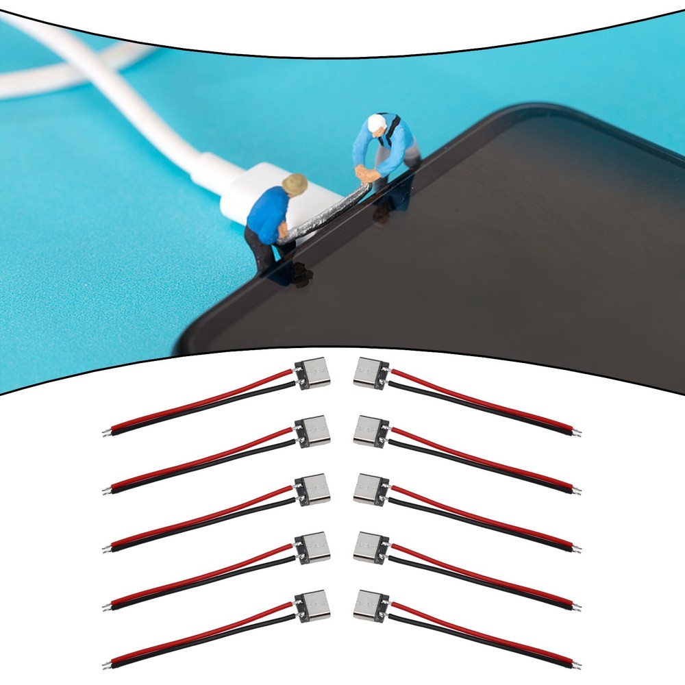 Easy Installation Male Cable Type-C Female Plug Cable 100VAC