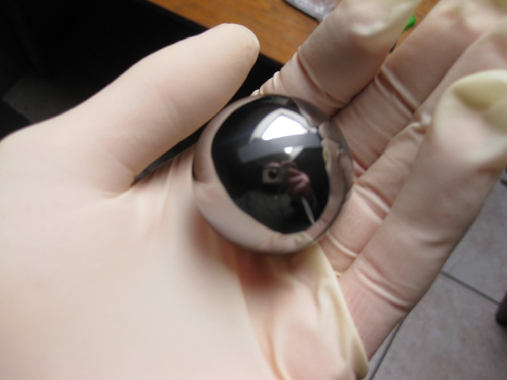 Honeywell GEANS Electrostatically Suspended Gyroscope (ESG) Beryllium Sphere 1