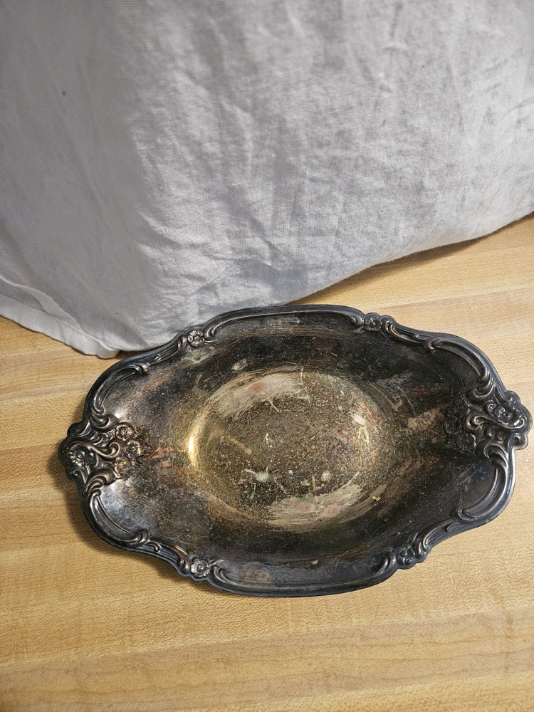 Vintage Silverplate Pitcher And Tray