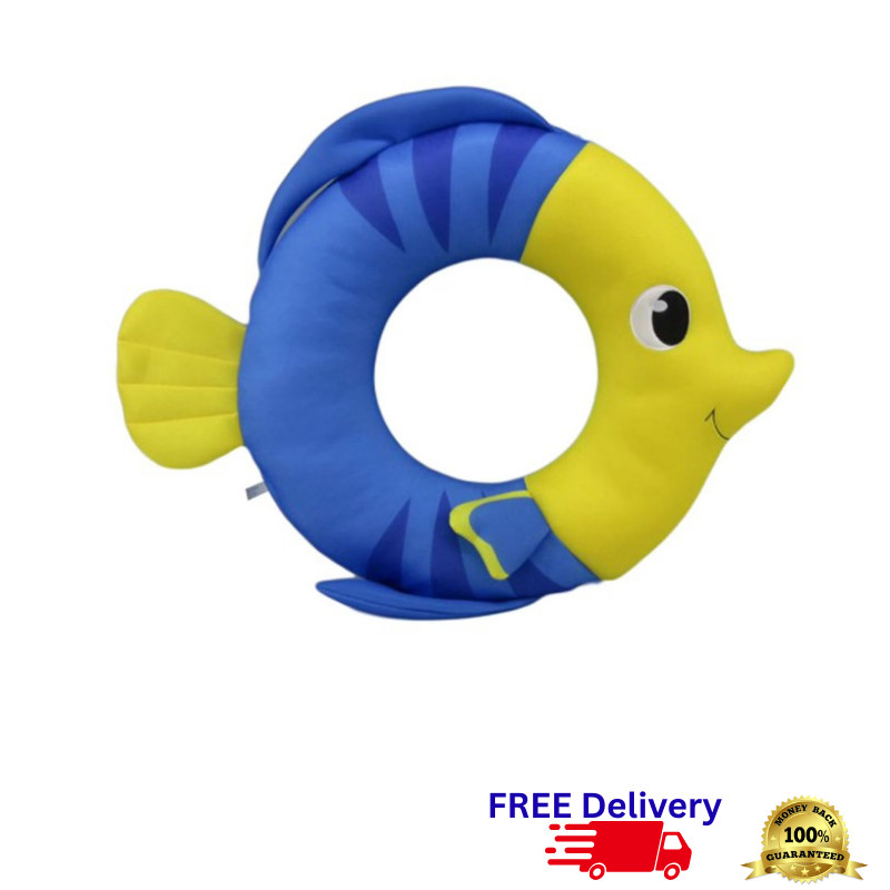 Mesh Animal Pool Float Ring No-Inflation Water Lounger Beach Toy 200lb Capacity