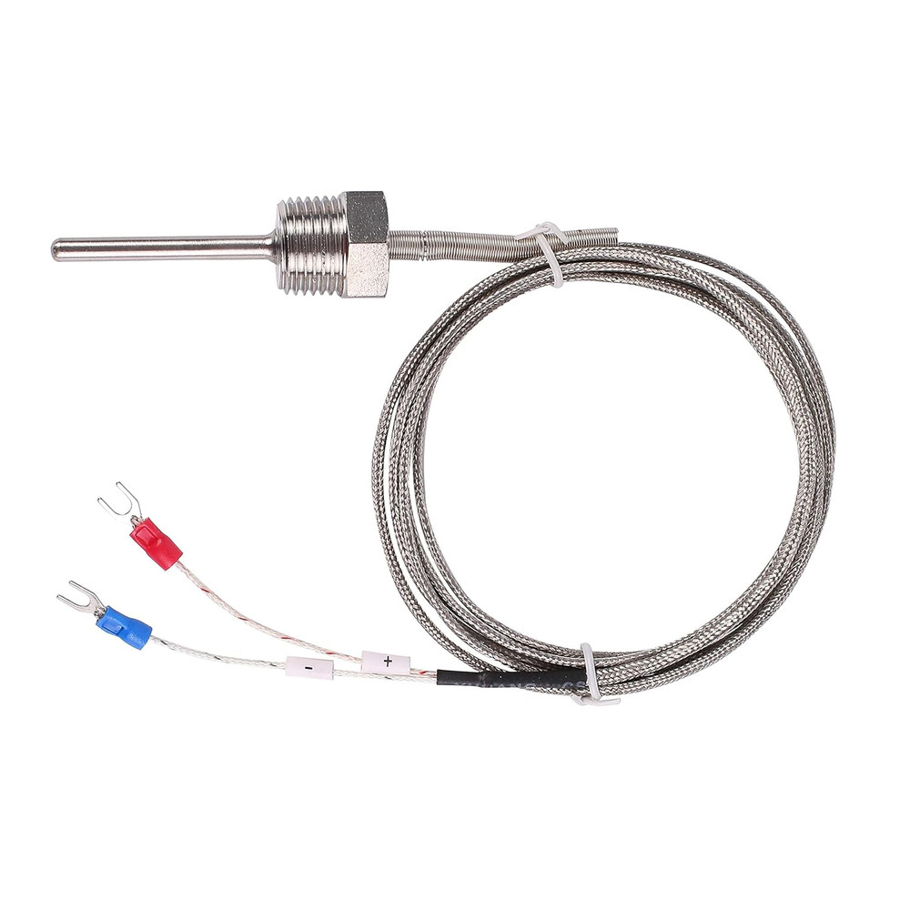 Waterproof K Type Thermocouple - Grounded Temperature Sensor Probe for P