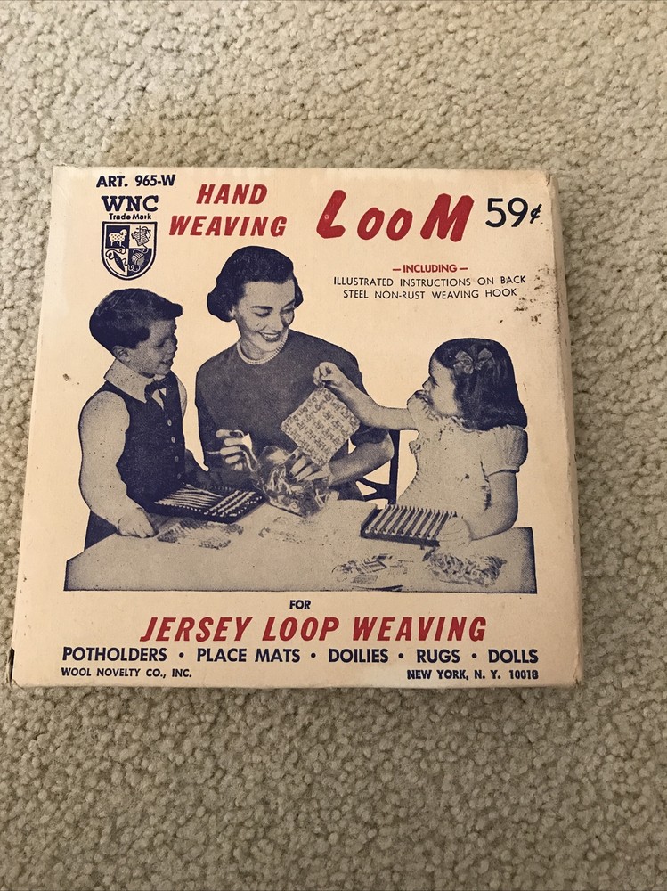 Vtg WNC Hand Weaving Loom