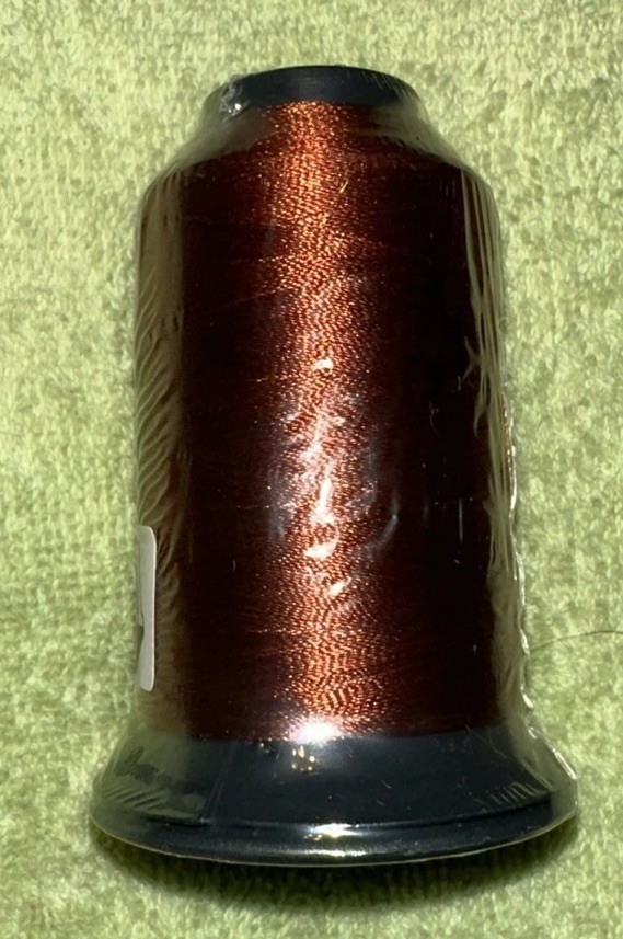 Floriani Embroidery Thread PF786 Copper Bronze Polyester 1,100 Yards NOS