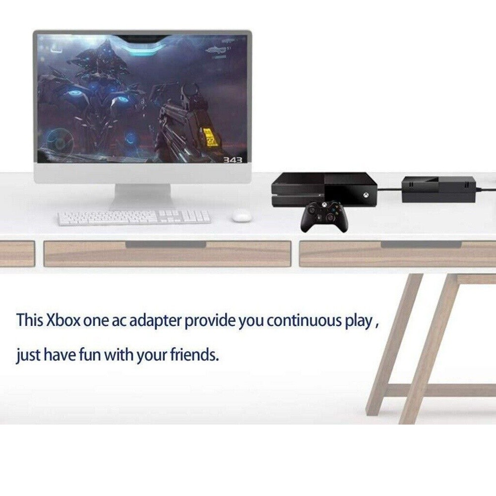 12V AC for XBOX ONE Adapter Brick Charger Console Power Supply Cord Cable