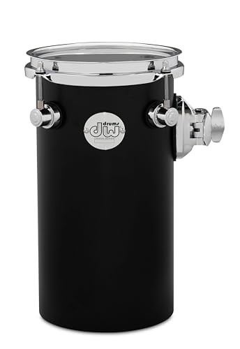 Design Series Rata Tom - 12x6" - Black Satin (DDAC1206RTBL)