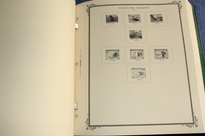 Falklands BIOT BAT more Scott Specialty Green Album Pages BlueLakeStamps Nice