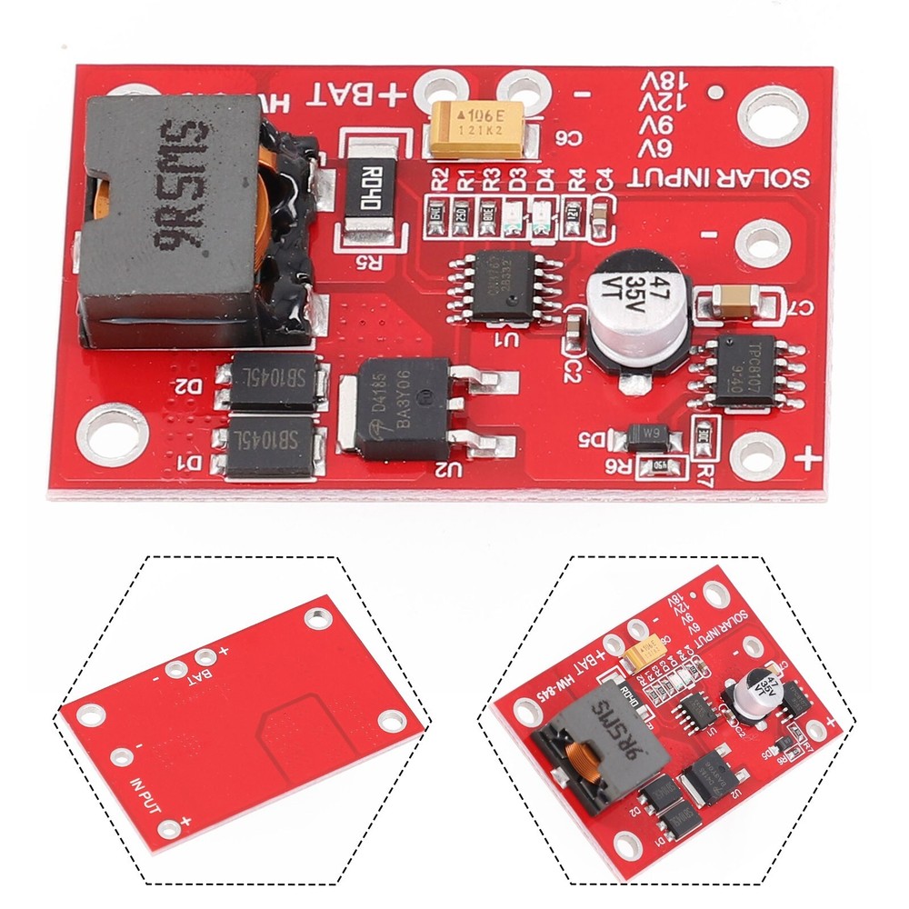 For MPPT Solar Panel Controller Charging Module For 12V Acid Battery Charger 3A
