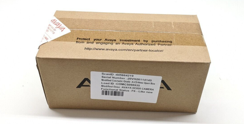 AVAYA Huddle Room Web Camera HC020