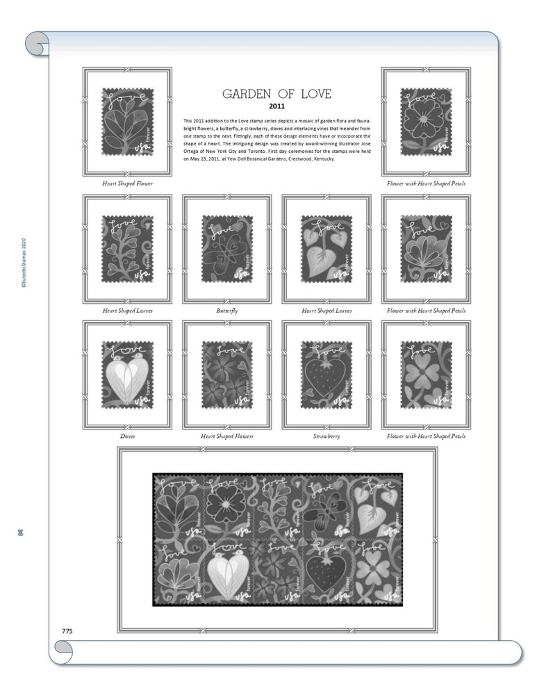 2011 U.S. Commemorative Singles COMPLETE Supplement (White Ace Alternative)