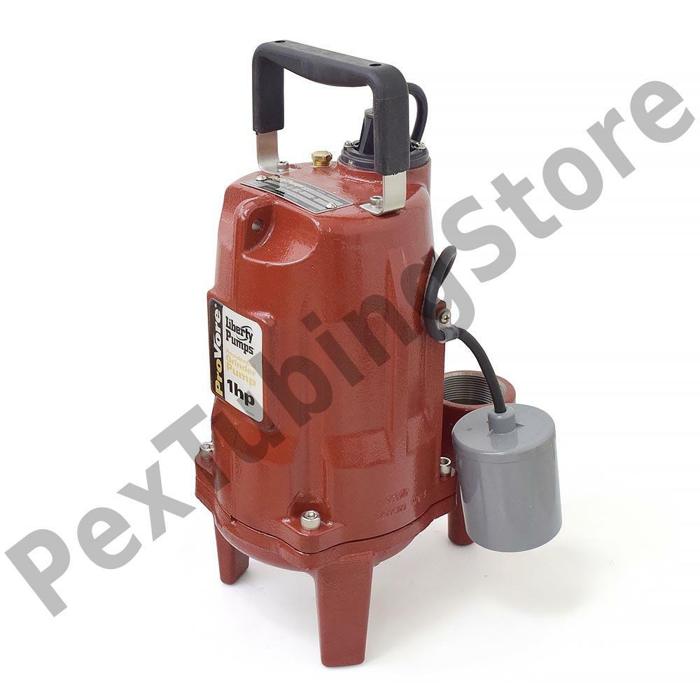 Automatic Residential Grinder Pump w/ Float Switch, 25' cord, 1 HP, 115V