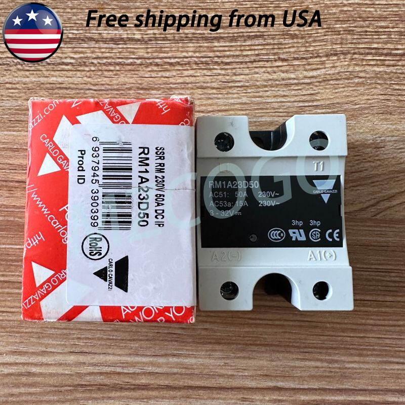qty:2pcs Solid State Relay For RM1A23D50 3-32V New