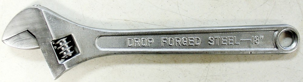 18" Adjustable Wrench
