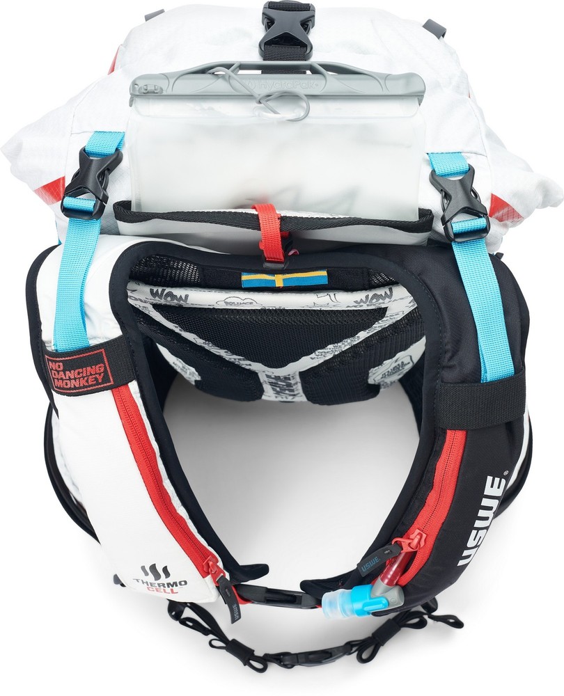USWE Hajker Pro 30 Winter Waterproof Backpack Black/White