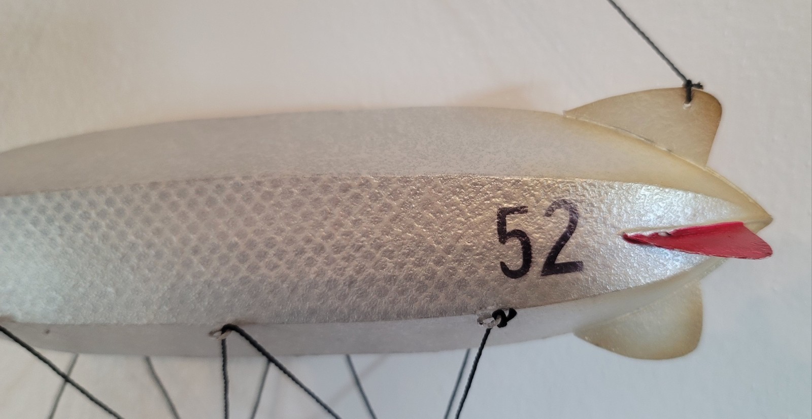 9.5" Steampunk Zeppelin, Airship Blimp Hanging Mobile Pilot Map Basket Propeller