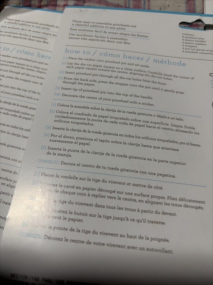 martha stewart Pinwheel Kit