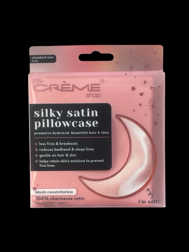 The Crème Shopsillu Satin Pillow Case New In Box