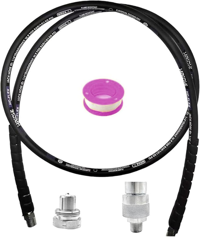 Hydraulic Hose Assembly (10000PSI, CH-604 Coupler, 3/8" NPT)