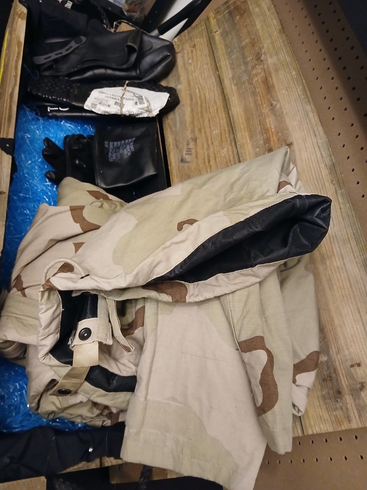 HAZMAT Protective Suit Set with Boots and Gloves