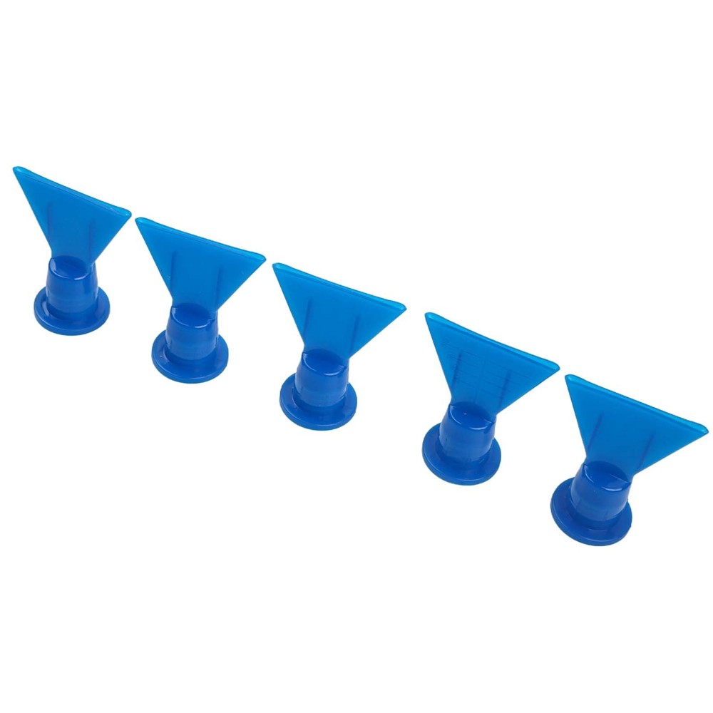 5pcs Wave Shape Nozzle Kit Silicone Caulking Tools for Optimal Application